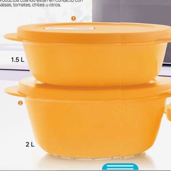 Tupperware Crystal Flash Containers Set of 3 - Picture 4 of 10